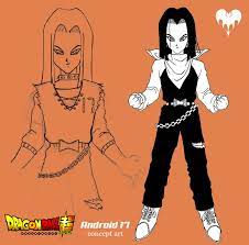 The dragon ball super manga reveals that 17 and 18 were fully conscious while inside cell after the latter absorbed them, and could see and. 17 S Girl Android 17 Dragon Ball Super Outfit Fan Art By