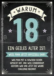 Warum 18 Ein Geiles Alter Ist Doppelkarten Grafik Werkstatt