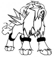 Entei coloring pages color easy for drawing. Entei Pokemon Coloring Pages Free Pokemon Coloring Pages Coloring Home