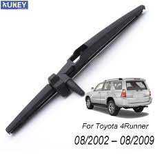We have a 2001 sr5 and the book lists 17 as standard for both front wiper blades and 13 for the rear. Xukey 12 Rear Tailgate Windscreen Wiper Blade For Toyota 4runner 4 2009 2008 2007 2006 2005 2004 2003 2002 Windscreen Wipers Aliexpress