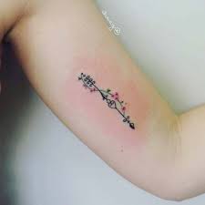 Pazu Ustunde Ok Dovmesi Bicep Arrow Tattoo Ok Dovmeler Dovme