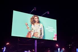 Free Night Scene Advertisement Billboard Mockup Billboard Mockup Mockup Free Psd Night Scene