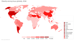 ten times more children and adolescents obese than 40 years