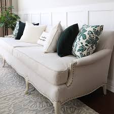 Reupholstering a sofa or couch is an amazing way to give new life to old furniture without spending a lot of money. Vintage Sofa Reupholstery Of A Family Heirloom Willow Bloom Home