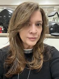 Everyone tells me to keep my hair curly but I like it straight. Or both  work? Fresh from a blow out, and I ran my hands through my bangs and mucked  it