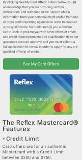 Check spelling or type a new query. Reflex Mastercard Credit Card Review