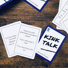 Kink Talk Kinky BDSM Card Deck Sexy Gift Game for Adults - Etsy UK