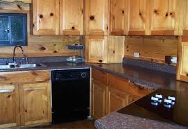 Pine Wood Is Very Soft And Can Dent Easily It Is Very Likely To Have Knots Giving It A Rustic Look If Kitchen Cabinets Orange Kitchen Cabinets Rustic Kitchen