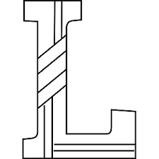 Letter j coloring pages of alphabet. Uppercase L Coloring Page