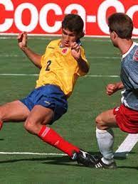 Andres escobar scores an own goal for colombia. Remember The Colombian Soccer Player Who Got Killed After Scoring An Own Goal Well They Made An Incredible Documentary About Him And Pablo Escobar Gq