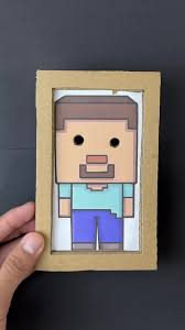 How to Make Steve Out of Cardboard