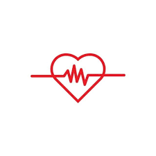 Coracao Pulso Logotipo Icone Modelo Vector Material De Imagem Vetor E Png Em 2020 Modelo De Design De Logotipo Logotipo Medico Conjunto De Icones