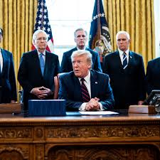 The bill is 900+ pages. 2 Trillion Coronavirus Stimulus Bill Is Signed Into Law The New York Times