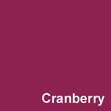 Dyed Colour Cranberry