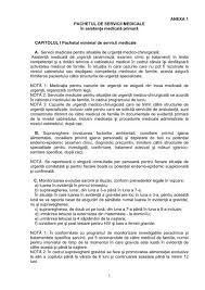 Maybe you would like to learn more about one of these? 1 Anexa 1 Pachetul De Servicii Medicale In AsistenÅ£a