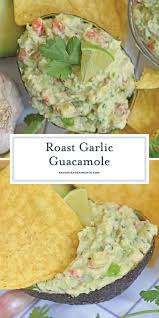 Roasted Garlic Guacamole Dip Is A Refreshing Twist On Your Typical Avocado Favorite Roasted Garlic And Red Bell In 2020 Best Guacamole Recipe Recipes Guacamole Recipe