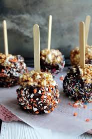 Chocolate Covered Caramel Popcorn Balls Recipe Popcorn Balls Recipe Caramel Popcorn Balls Caramel Popcorn