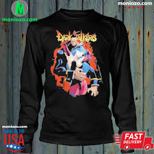 Official Efureimu Darkstalkers Night Warriors Demitri And Morrigan Shirt -  Moniozo