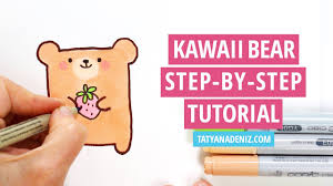 Drawing cute (kawaii) animals | speedpaint. How To Draw Kawaii Animals 4 Easy Step By Step Tutorials