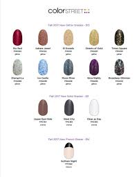 Color Street New Fall Catalog Keeping It Simple Yet your color is of onyx and silver.