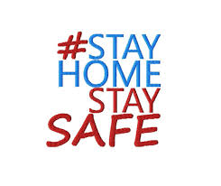 Stay Home Stay Safe Embroidery Design Motivational Pattern Public Safety Message Stay Home Stay Safe Save Lives In 2020 Safety Message Stay Safe Embroidery Designs