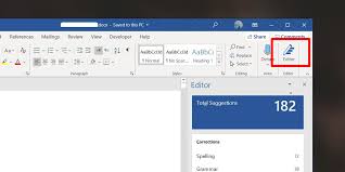 Or, provide them with a shortcut that does the same thing. How To Use Microsoft Editor In Word For Microsoft 365