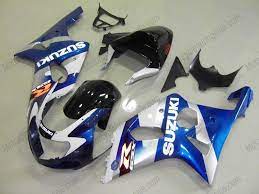 Suzuki Gsx R 1000 2000 2002 K1 K2 Abs Fairing Others Blue White Black Suzuki Gsxr1000 Suzuki Gsxr 1000