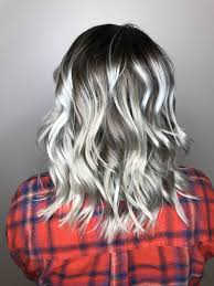 High Contrast Shadow Root Balayage Icy Blonde Hairfairymary Icy Blonde Dark Roots Blonde Hair Dark Skin Blonde Hair