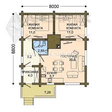 планировка дома 6 на 8 с печкой и мансардой Proekt Doma Proekt Malenkogo Doma 8h8 8 Iz Brevna V 027 D Plan Malenkogo Doma Plan Doma Plan Zagorodnogo Doma