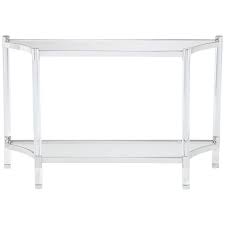 Erica 48 Wide Clear Acrylic Console Table 34r71 Lamps Plus Console Table Modern Console Tables Table