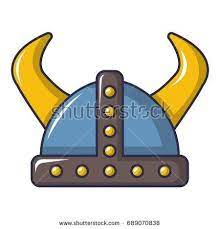 Swedish Viking Helmet Icon Cartoon Illustration Of Swedish Viking Helmet Vector Icon For Web Design Swedish Vikings Viking Helmet Cartoon Illustration