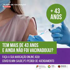 Apr 23, 2021 · auto agendamento para toma de vacina disponível para mais de 65 anos por antena 1 quer partilhar este artigo? Direcao Geral Da Saude Se Tem Mais De 43 Anos E Ainda Nao Foi Vacinado Pode Fazer O Agendamento Da Sua Vacina No Local E Data Que Pretender Aceda Ao Site Http Covid19 Min Saude Pt Pedido De Agendamento