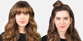 One of the best things about hairstyles complete with bangs is. How To Style Bangs 5 Hairstyles To Keep Your Bangs Out Of Your Face