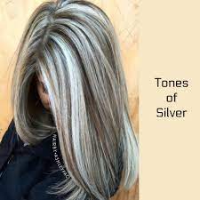 Use purple shampoos and conditioners sparingly. Silver Toned Hair Blending Gray Hair Gray Hair Highlights Hair
