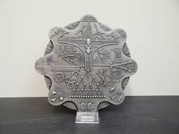 Buderus Wand Relief Atomphysik 70er Jahre Kunstguss Eisen Plakette Serie Wissenschaft In 2020 Wands Etsy Under The Sea