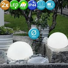 Klassischer weise werden solarleuchten im garten und auf dem balkon als lichtdekoration verwendet. 2x Led Aussen Boden Wand Lampe Solar Leuchte Halb Kugel Beleuchtung Garten Hof Eur 25 60 Picclick De