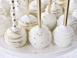 Bridal Cake Pops Engagement Cake Pops Wedding Cake Pops Gold Cake Pops Wedding Cake Pops Wedding Desserts Engagement Cakes