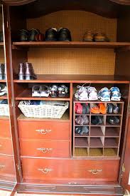 See more ideas about tv armoire, armoire, bedroom armoire. Turn An Old Television Armoire Into A Shoe Cabinet Storage Wooden Armoire Shoe Cabinet