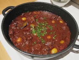 Griechisches Rindfleisch Stifado Ein Sehr Schones Rezept Mit Bild Aus Der Kategorie Gemuse 33 Bewertungen O 4 1 Tags Stifado Rindfleisch Griechisches Essen