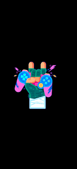 Game Controller Amoled Wallpaper 10802340 Gaming Wallpapers Wallpaper Anime Background
