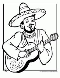 Mexican folk art coloring pages. Mexican Traditions Mexican Independence Day World Thinking Day Coloring Pages