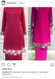 Shop baju kurung moden collection online @ zalora malaysia & brunei. Design Kurung Simple Pun Nak Claim Ka Rizalman Gosip Personaliti Media Sosial Gosip Forum Cari Infonet