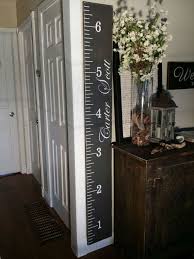 distressed wood growth chart growth chart ruler vinyl decal