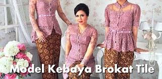 Harga kain tile bordir ini adalah rp. Model Kebaya Brokat Tile 1 2 Apk Download Com Modelkebayabrokattile Mickoenkapps Apk Free