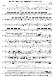 Drum sheet music is a great way to understand your favorite songs and beats and help you remember them later. Foo Fighters Everlong Drums Sheet Music Download Printable Pdf Templateroller