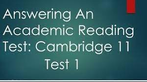 The reading band score is calculated by the number of correct answers you in the test. Answering Cambridge Ielts 11 Academic Reading Test 1 With Explanation Dr Mahmoud Ibrahim Youtube