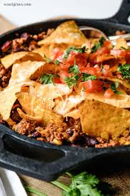 Nacho Hack Pfanne Mit Kidneybohnen Und Mais Uberbacken Rezept In 2020 Rezepte Rezeptideen Lebensmittel Essen
