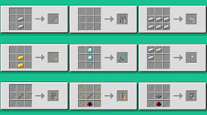 You can decide for yourself whether to include items added in 1.14 in your answers). Vanilla Minecraft Crafting Recipes Recipe Choices