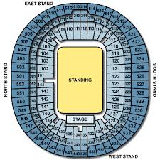 Keenan Cahill Wembley Stadium Seating Plan