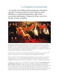 La Conferencia de Miraflores: de Miraflores-200 Años A Cargo de Los  Reconocidos Historiadores Carmen MC